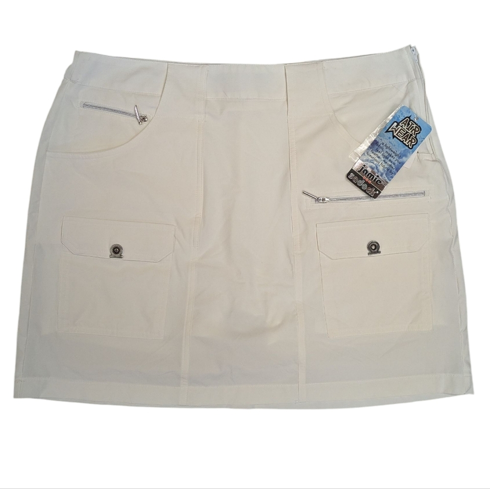 Jamie Sadock Airwear Off White Skort Size 14 - Picture 10 of 11